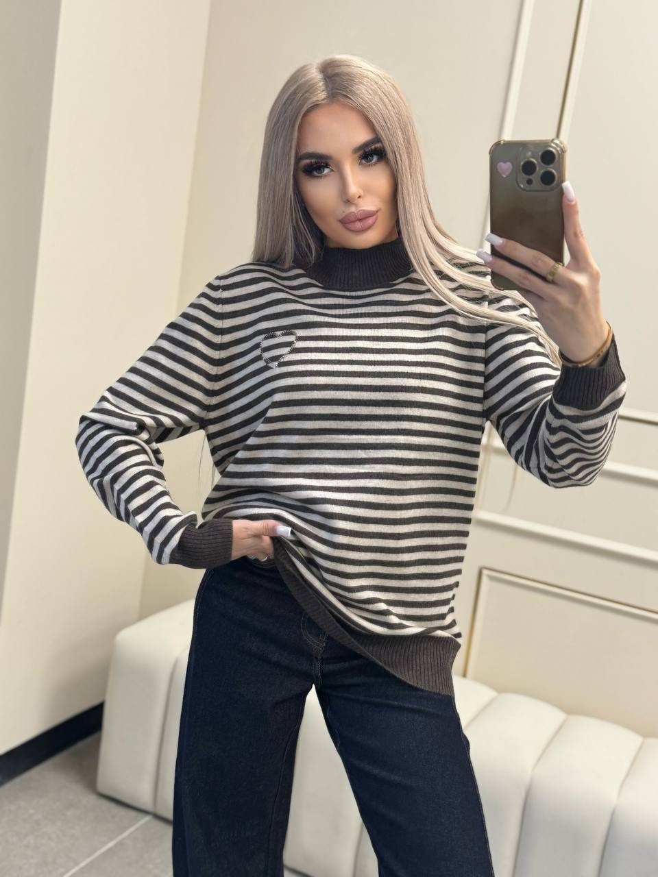 кофта женская,свитер женский кофта,свитер женский,стильный джемпер,кофта оверсайз в полоску