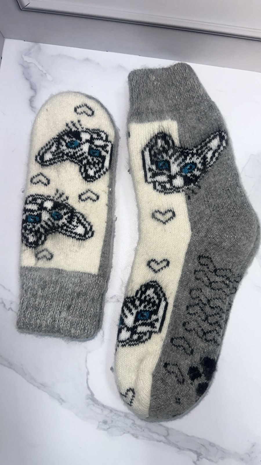 варежки со снежинкой,рассказовские варежки,женские варежки,пуховые варежки со снежинками,варежки женские "снежинка"