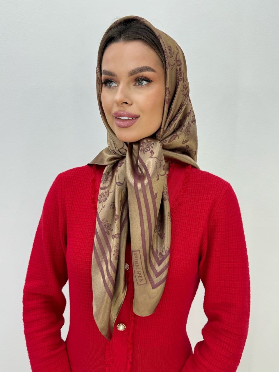 шелковый платок на голову и шею,женские платки,платки для женщин,платки косынка,платок женский на голову