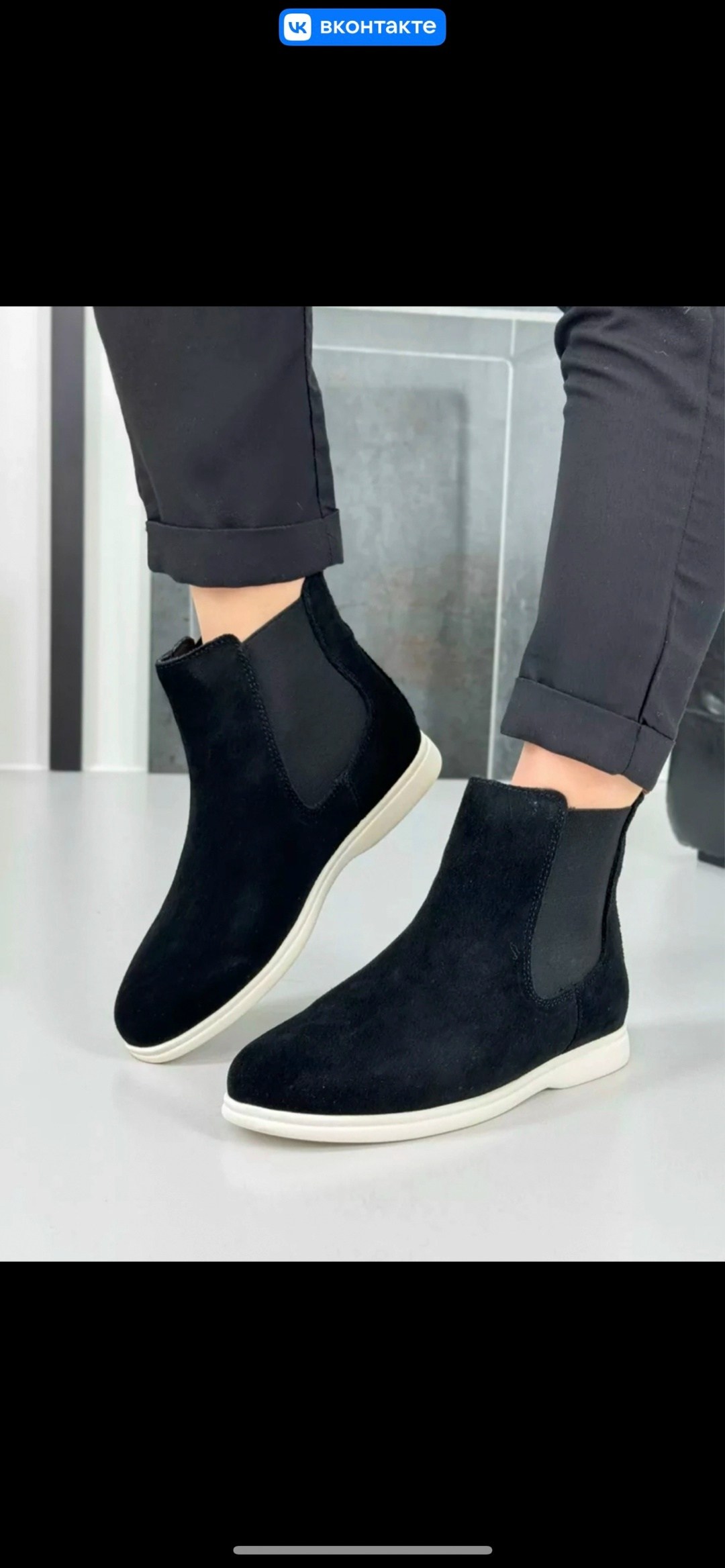 ,мужские ботинки челси,замшевые ботинки,челси loro piana winter beatle walk замшевые ботинки,ботинки челси loro piana