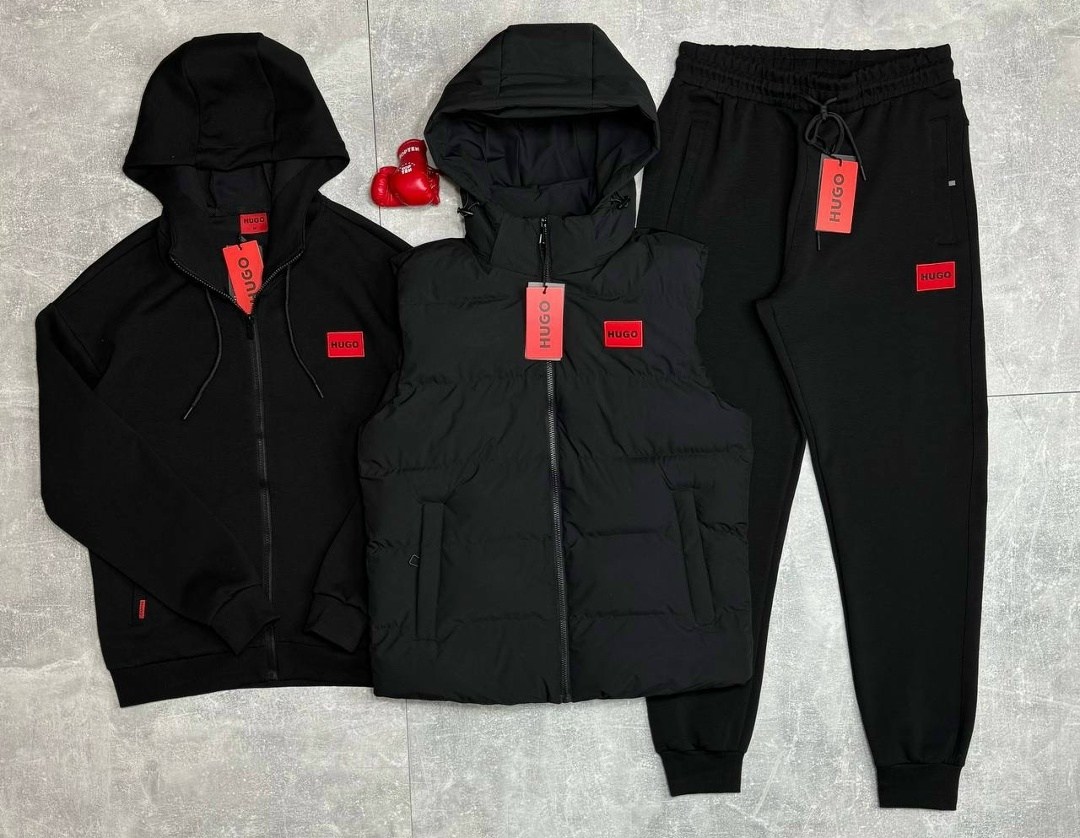 мужской спортивный костюм тройка hugo boss,мужской спортивный костюм,костюм спортивный,спортивные костюмы для мужчин