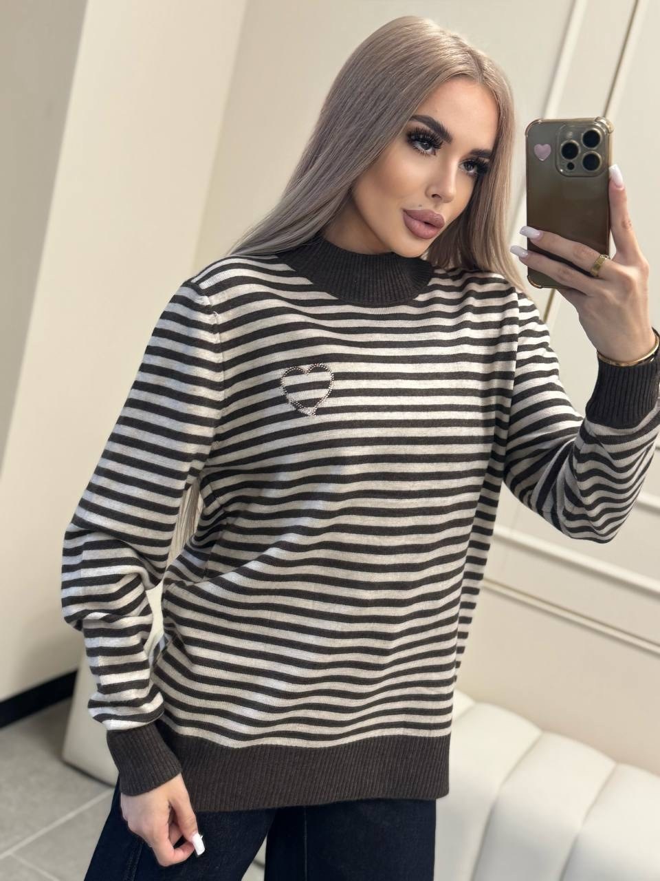 кофта женская,свитер женский кофта,свитер женский,стильный джемпер,кофта оверсайз в полоску