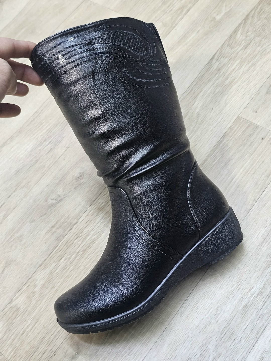 сапоги зимние с мехом полусапожки besmoda shoes 268570204,,сапоги,сапоги женские зимние,женские сапоги