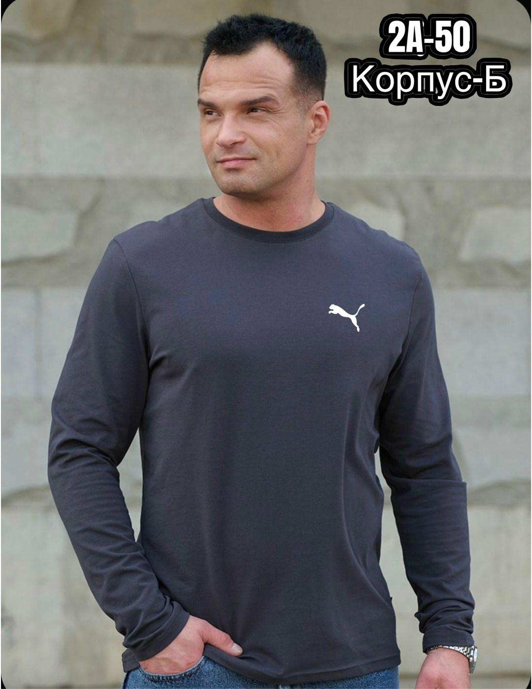 кофта мужская,лонгслив мужской,лонгслив puma,лонгслив мужской черный,лонгслив puma черный