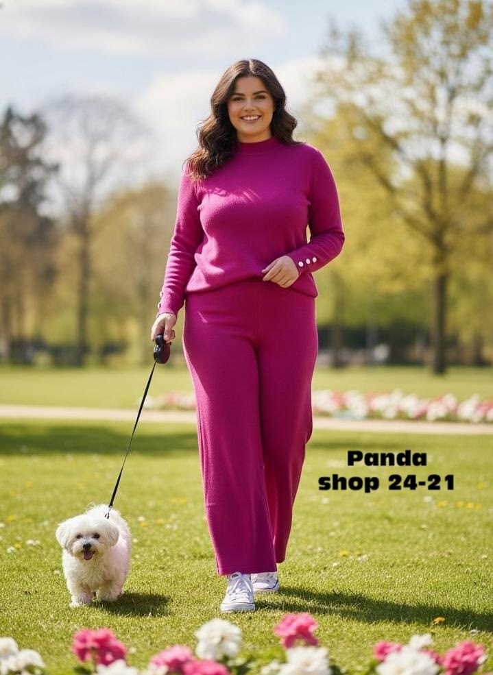 костюм с брюками трикотажный вязаный corline 260453474,трикотажный костюм,трикотажный костюм с брюками,костюм трикотажный женский,костюм с брюками