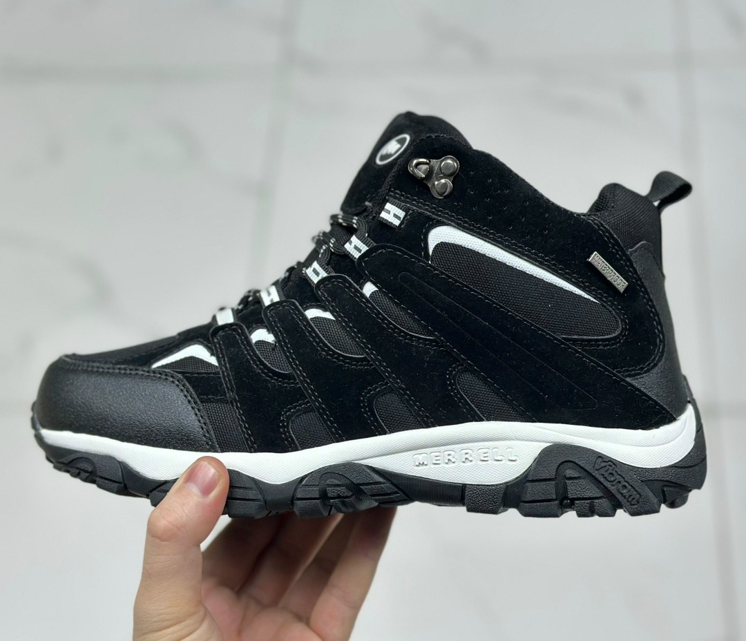 ,ботинки трекинговые тнв,кроссовки мужские мерелл термо,зимняя ,спортивная