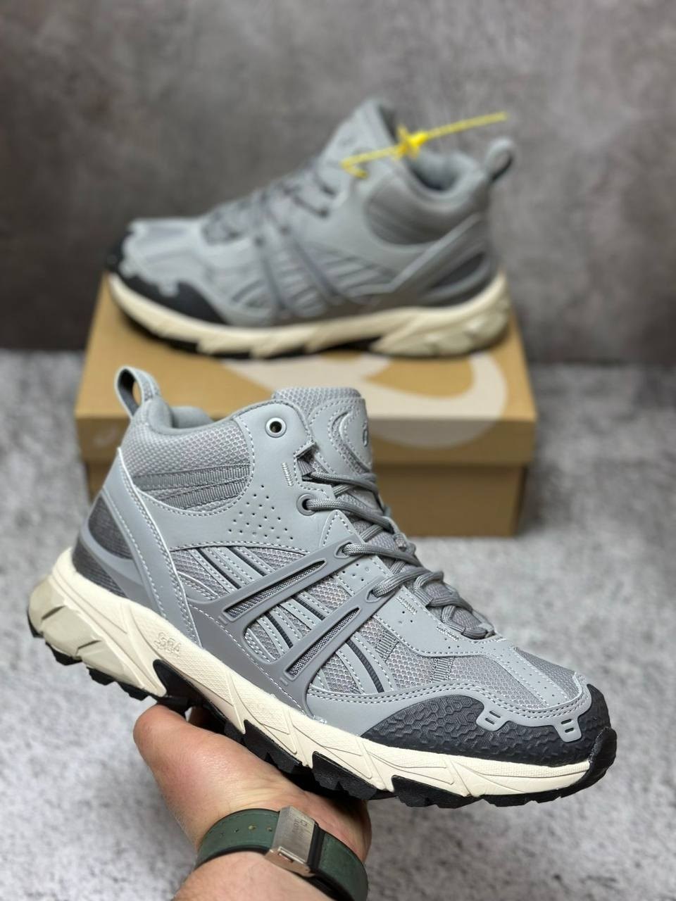 кроссовки,кроссовки asics,,мужские зимние кроссовки asics,кроссовки asics зимние новые водоотталкивающие