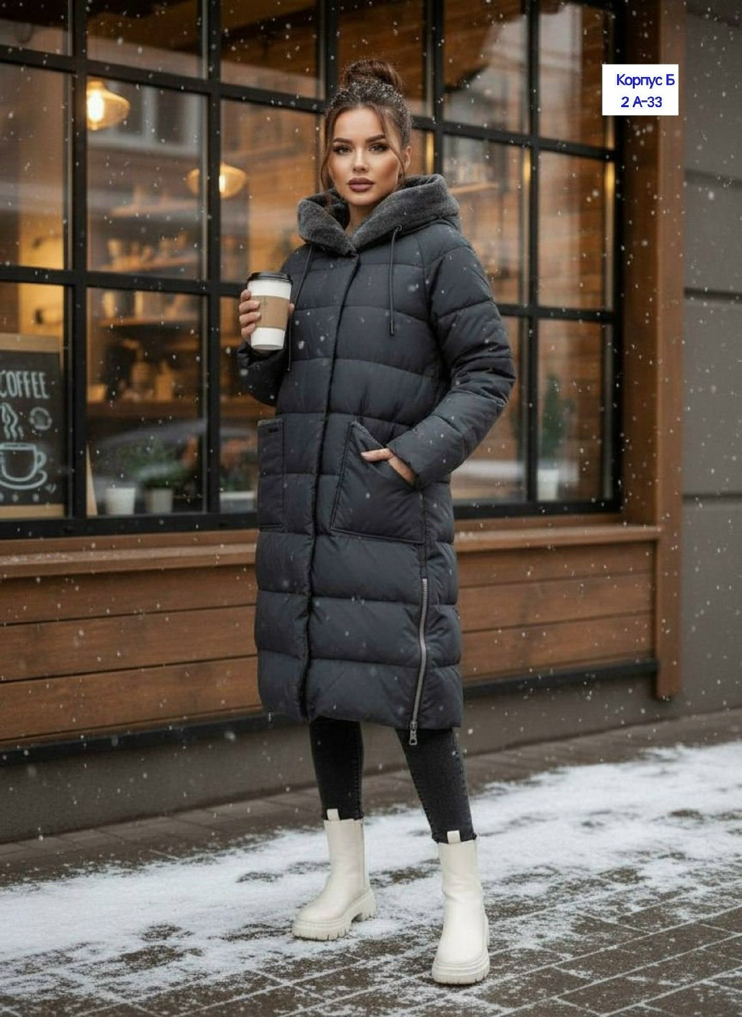куртка зимняя женская,женский пуховик,monomir пуховик женский,куртка зима,пуховик зимний длинный пальто с капюшоном alyaska