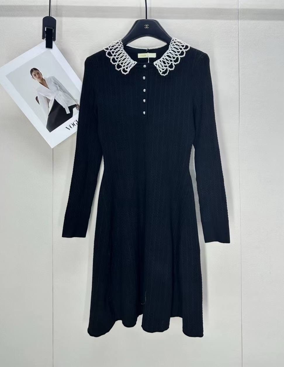 платье черное,стильное платье,платье с воротником,платье женская,платье