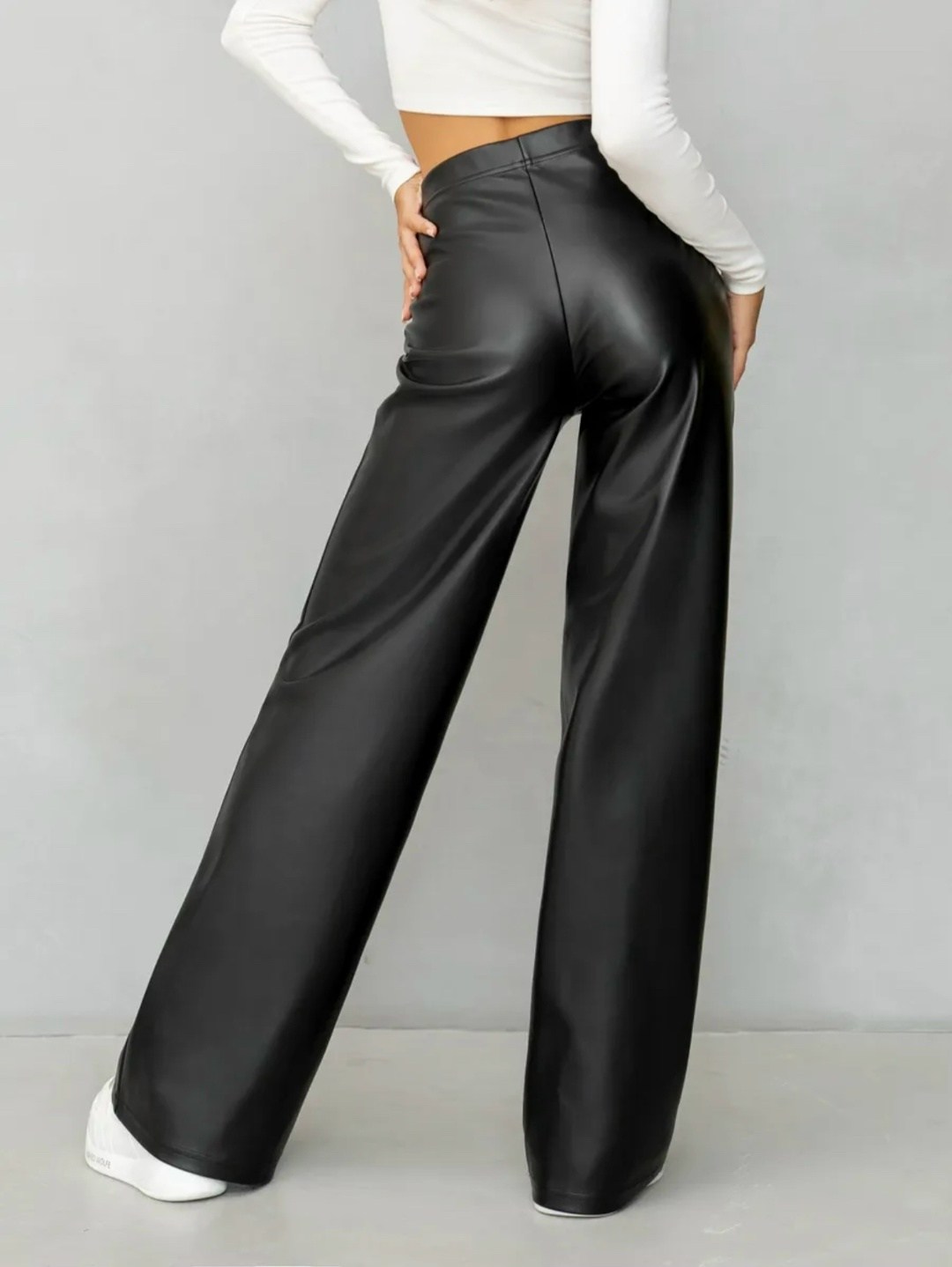 брюки кожаные палаццо штаны широкие floy,брюки кожаные палаццо штаны широкие,брюки кожаные палаццо штаны широкие floy цвет черный,брюки палаццо из экокожи,брюки кожаные палаццо штаны широкие прямой кр