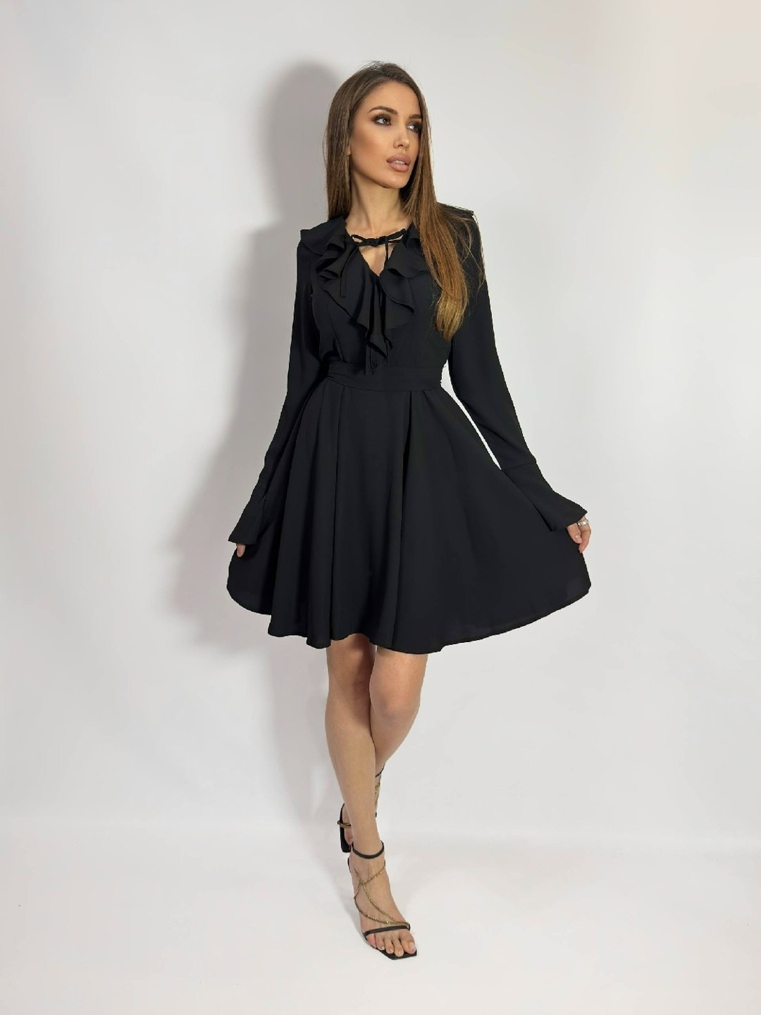 женское платье,платье,платье голубое,стильное платье,платье с поясом