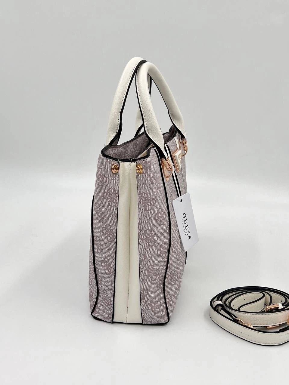 сумка женская guess,сумка с ручками guess noreen girlfriend satchel hwsg9000060 бледно-серый,сумка женская guess hwsg9000060 бледно-серая,guess сумка тоут,сумка guess