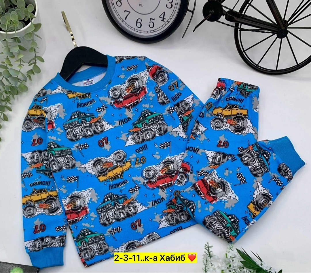 пижамы для мальчика,пижама детская,пижамы детские,пижама теплая,пижама для мальчика теплая