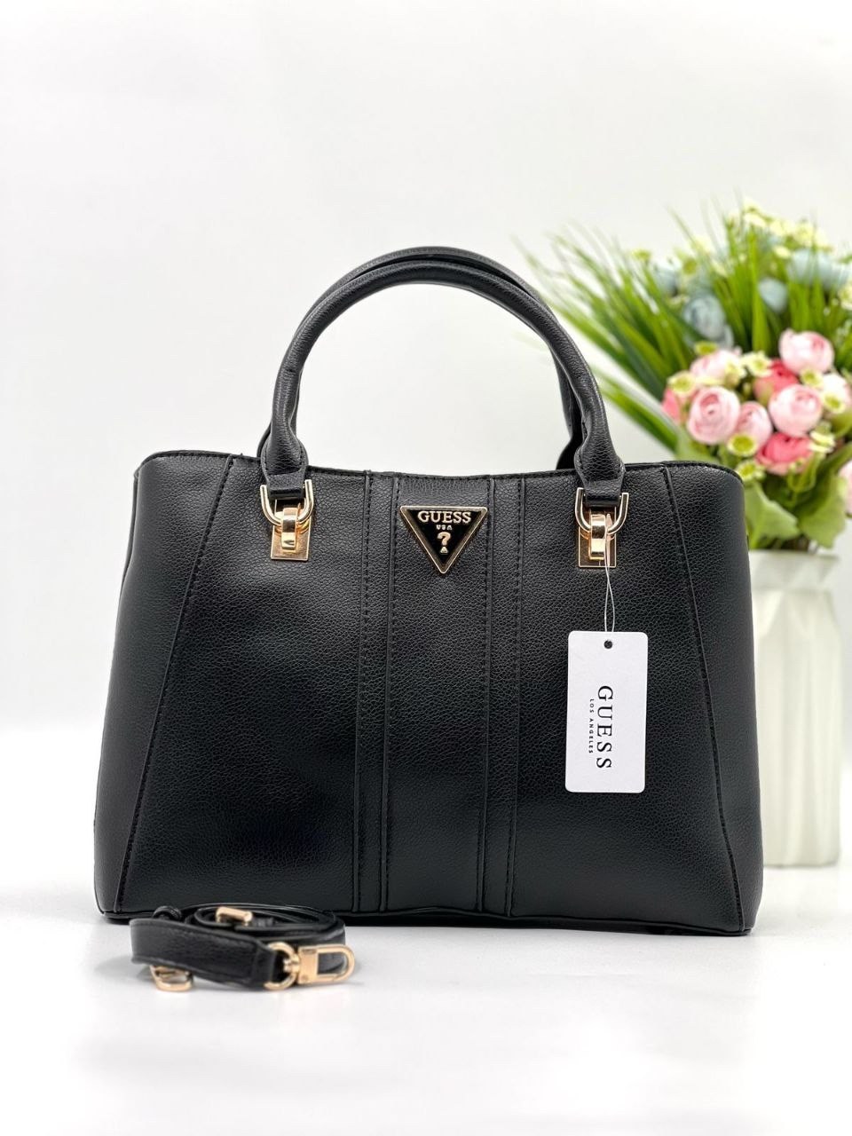 женская сумка guess,сумка guess,сумки женская,сумка женская guess hwvb8385060 черный,сумка