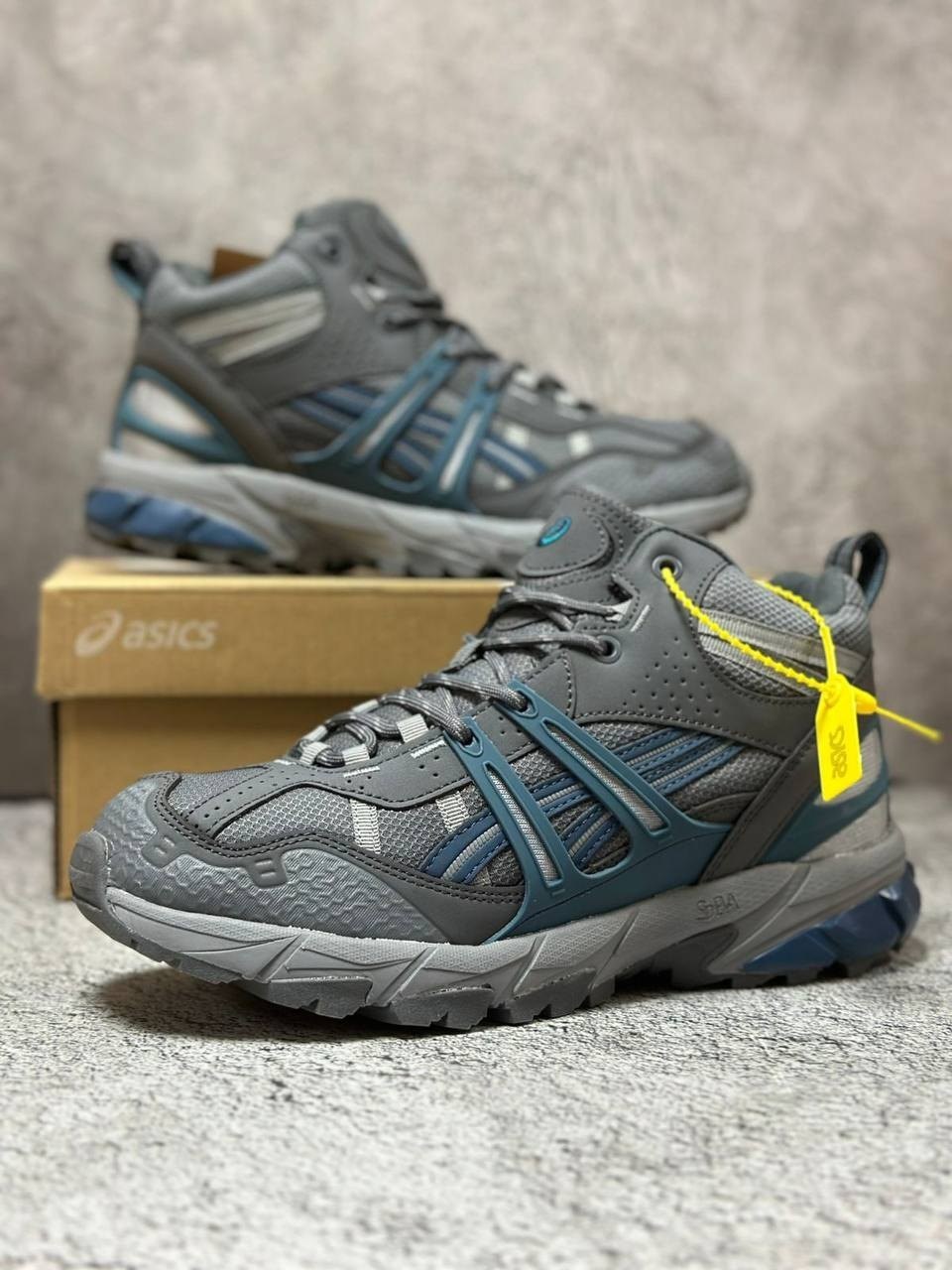 кроссовки,кроссовки asics,,мужские зимние кроссовки asics,кроссовки asics зимние новые водоотталкивающие