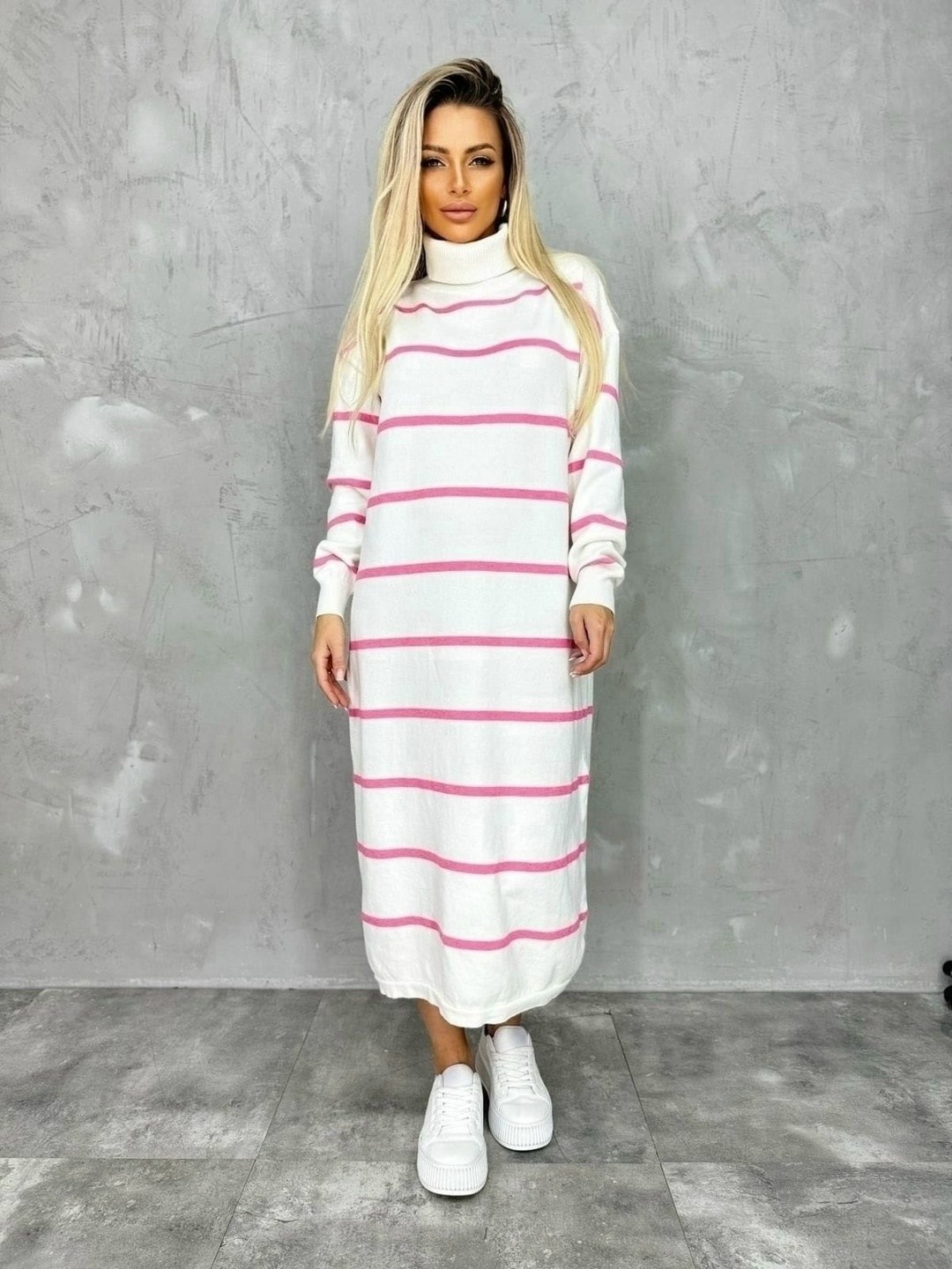 теплое платье,платье вязаное теплое,удлиненное платье,платье вязаное теплое с горлом,платье с горлом