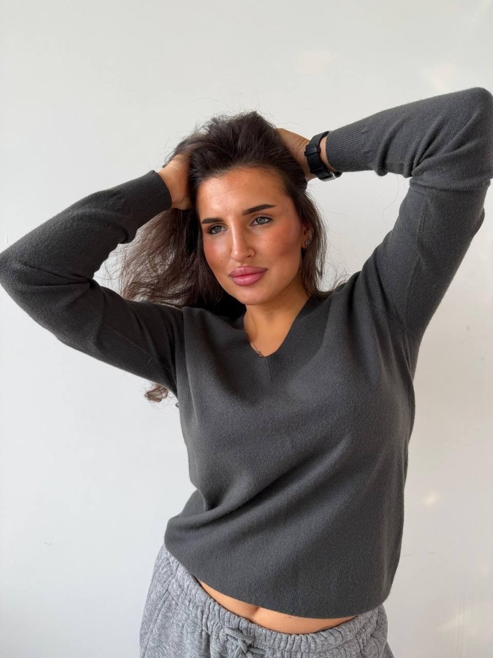 женская кофта,женский костюм серый,пуловер джемпер,женский свитер,пуловер женский