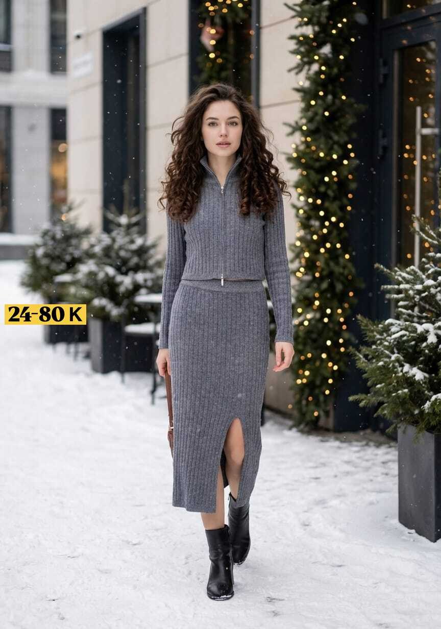 вязаный костюм с юбкой,трикотажные костюмы,костюм женский с юбкой,женский костюм,костюм с юбкой