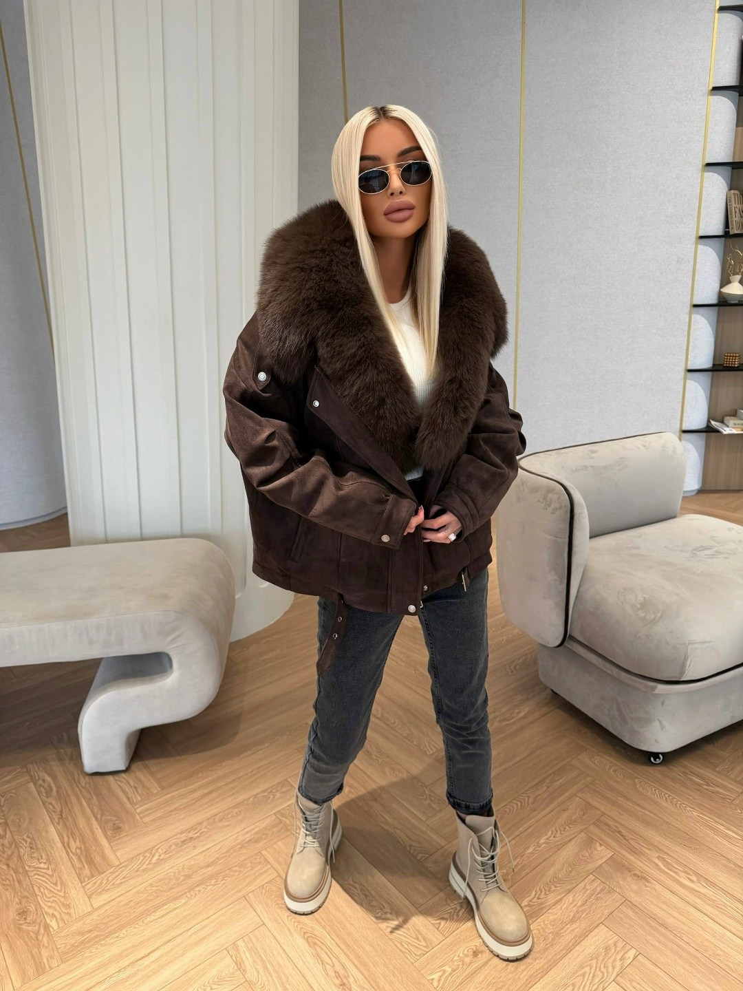 джинсовая куртка с мехом,джинсовая куртка с мехом женская,джинсовка с мехом,искусственная шуба,джинсовка с мехом женская