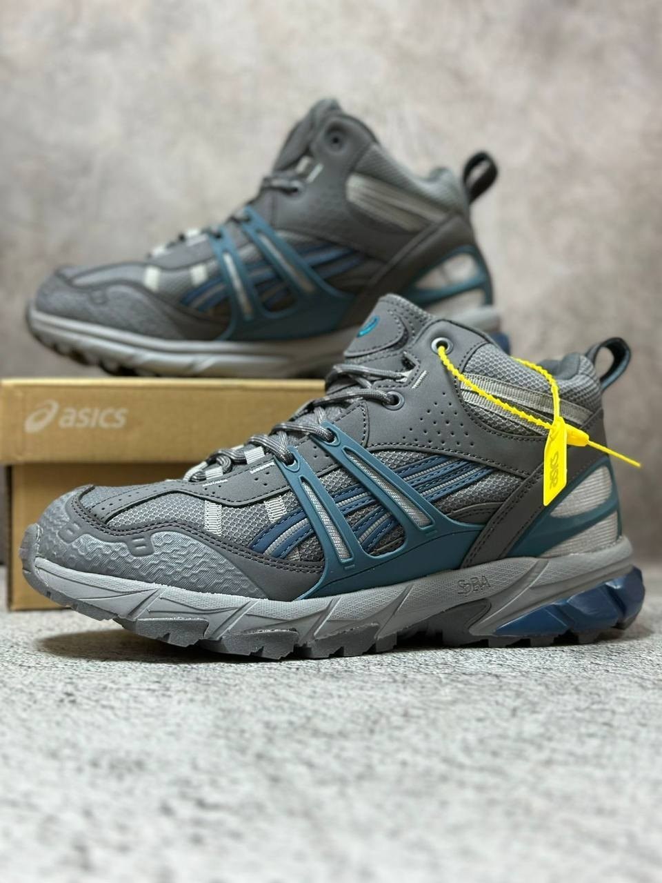 кроссовки,кроссовки asics,,мужские зимние кроссовки asics,кроссовки asics зимние новые водоотталкивающие