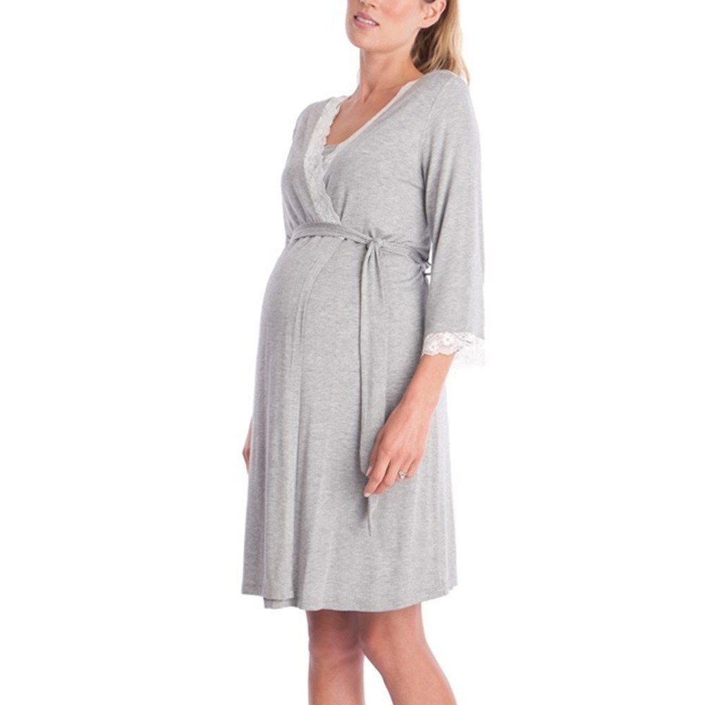 халат для беременных,ночная рубашка для беременных,домашнее платье для беременных,длинный халат для беременных,платье для беременных и кормящих мам