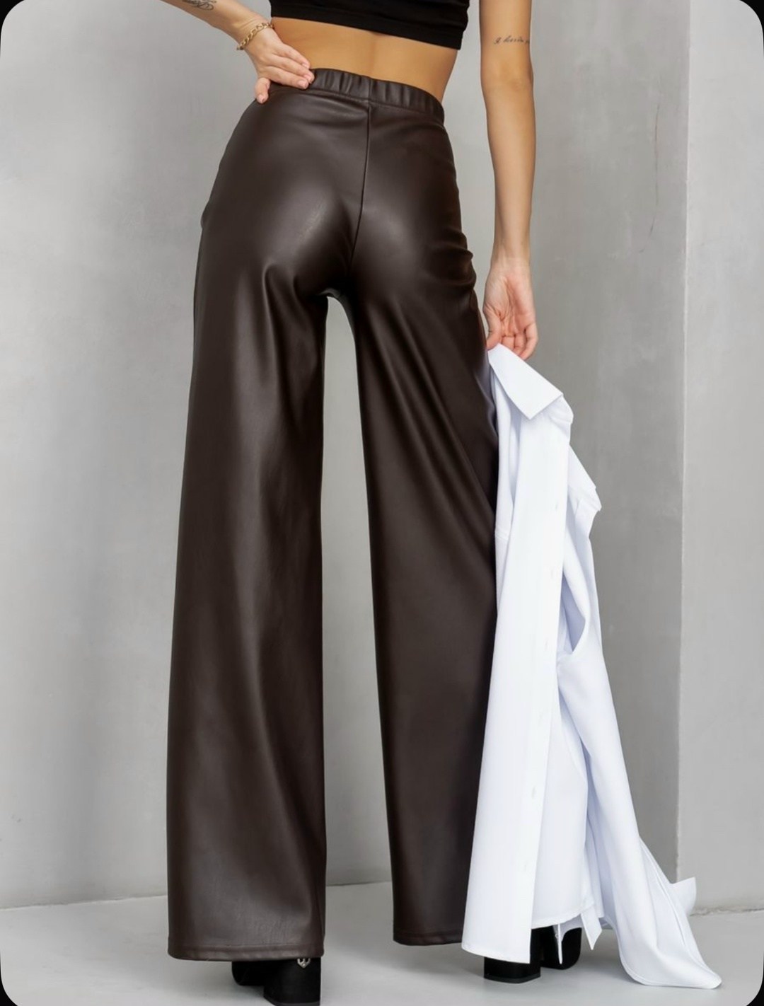 брюки кожаные палаццо,брюки кожаные палаццо штаны широкие floy,брюки кожаные палаццо штаны широкие floy 251339977,брюки кожаные,кожаные брюки женские