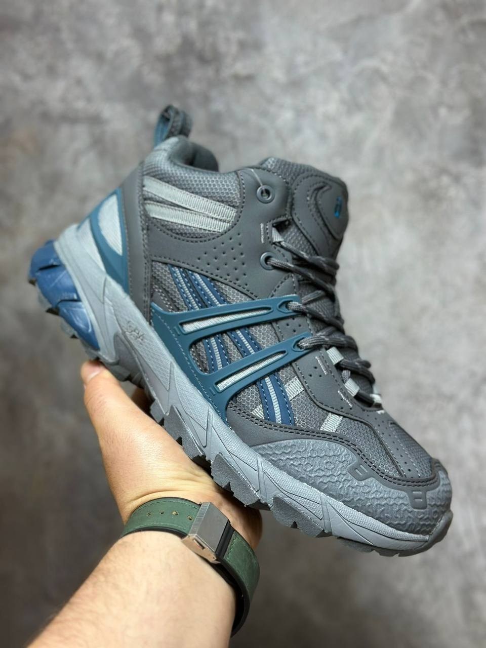 кроссовки,кроссовки asics,,мужские зимние кроссовки asics,кроссовки asics зимние новые водоотталкивающие