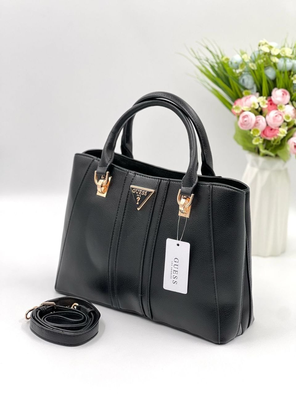 женская сумка guess,сумка guess,сумки женская,сумка женская guess hwvb8385060 черный,сумка