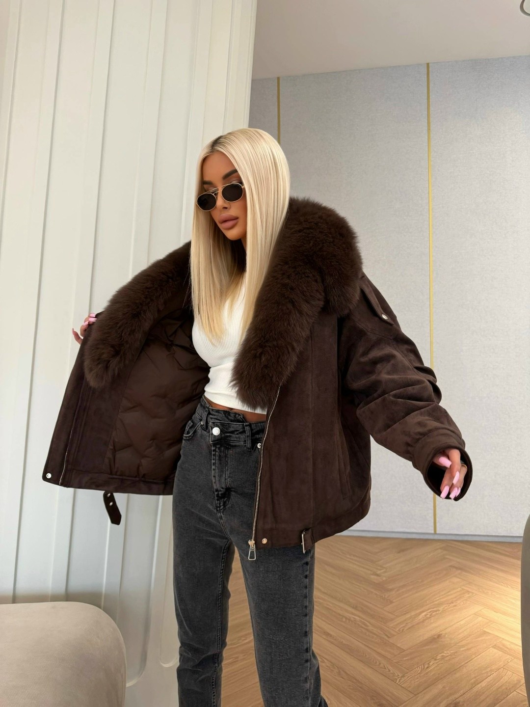 джинсовая куртка с мехом,джинсовая куртка с мехом женская,джинсовка с мехом,искусственная шуба,джинсовка с мехом женская