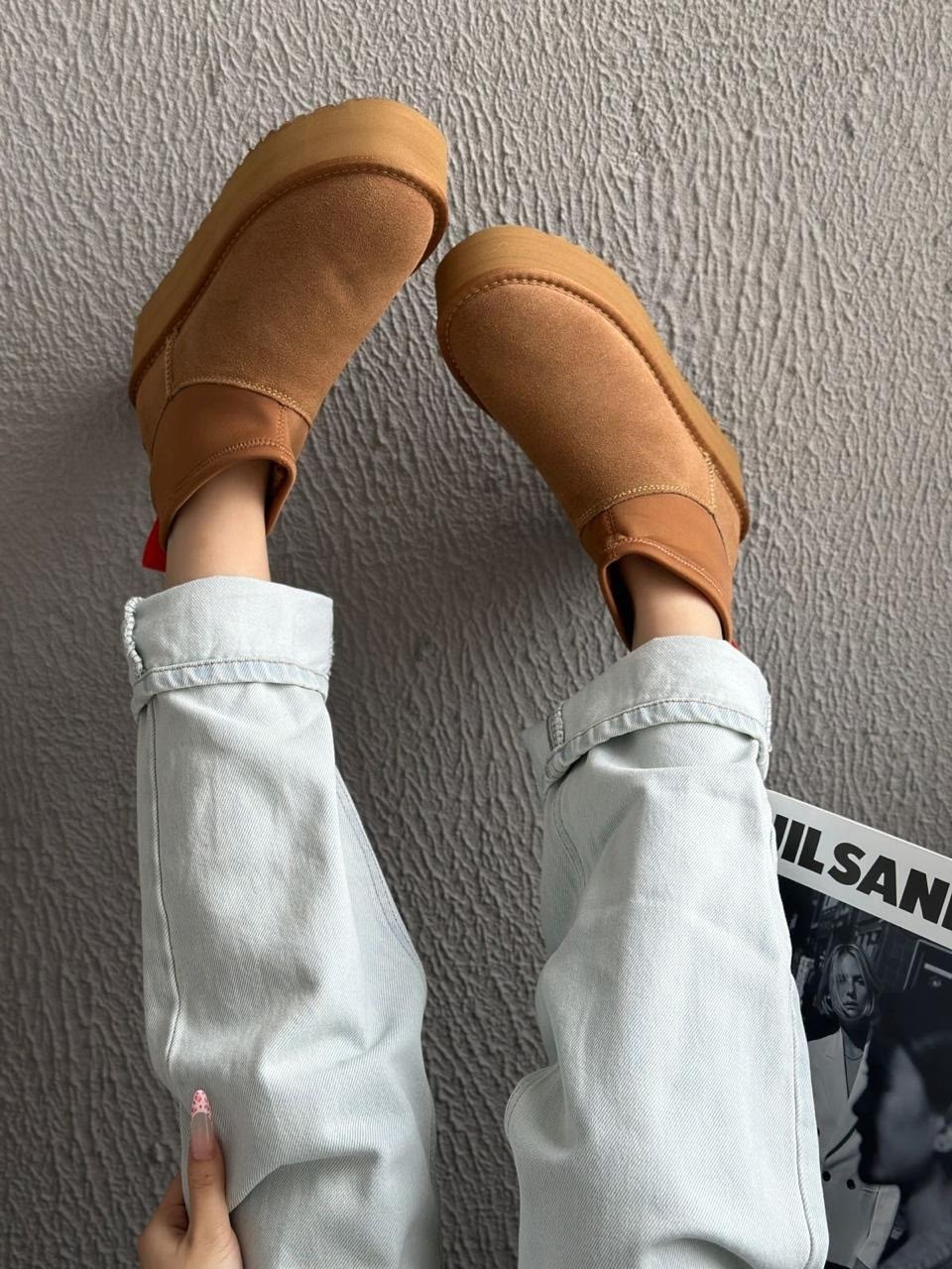 ,угги женские,угги,ugg classic ultra mini platform chestnut,модные угги