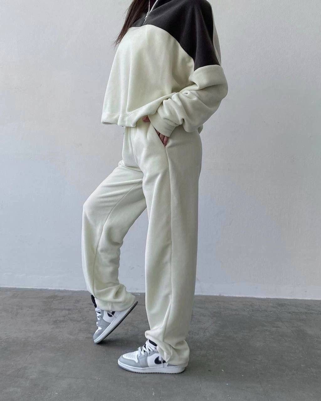 женский костюм на флисе,теплый флисовый костюм,флисовая кофта,женская кофта,оверсайз толстовка