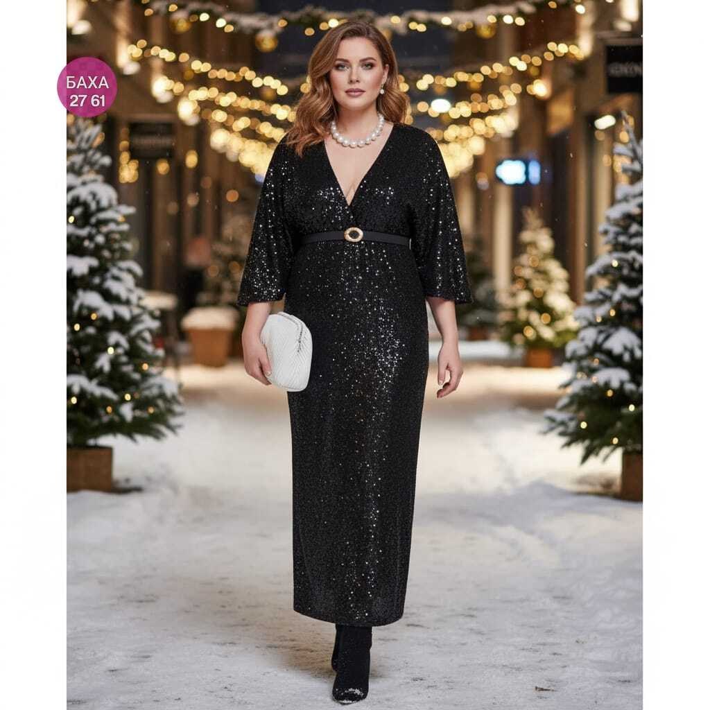 нарядное платье,вечерние платья,мода для полных,платье с блестками,женское вечернее платье