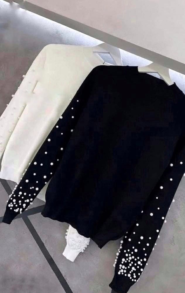 джемпер с бусинами,женская кофта с бусинами,женская кофта,кофта с бусинами,свитер с бусинами