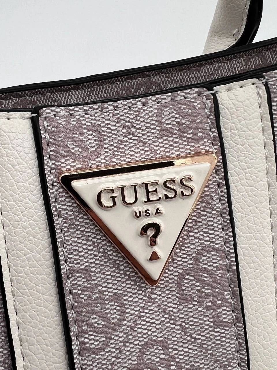 сумка женская guess,сумка с ручками guess noreen girlfriend satchel hwsg9000060 бледно-серый,сумка женская guess hwsg9000060 бледно-серая,guess сумка тоут,сумка guess