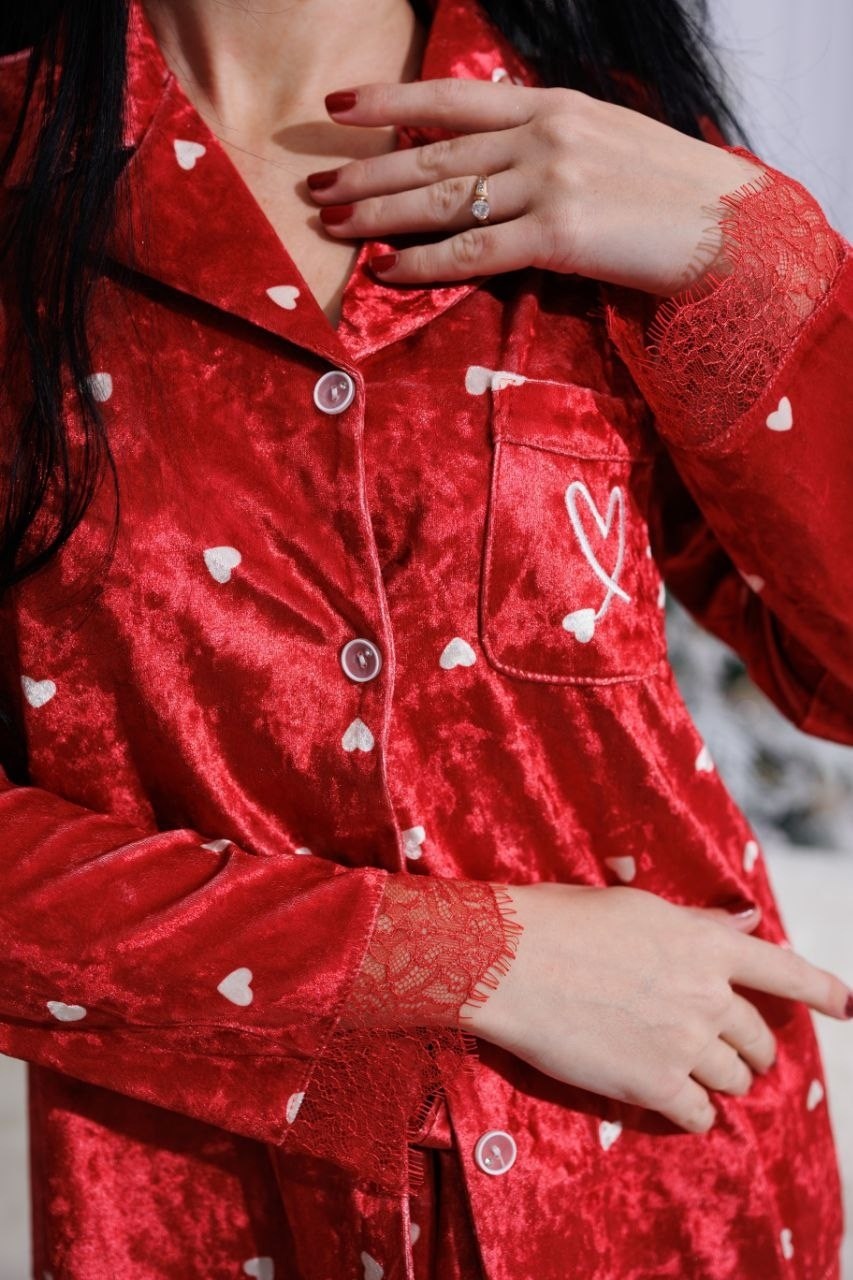 костюм для дома пижама,новогодняя пижама атласная со штанами пижамка,пижама новогодняя женская,новогодние пижамы,пижамные костюмы