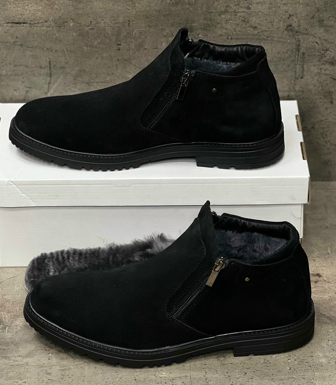 зимние замшевые ботинки мужские на натуральном меху,мужские замшевые ботинки на натуральном меху,,мужской  зимний замшевый,зимние замшевые ботинки мужские