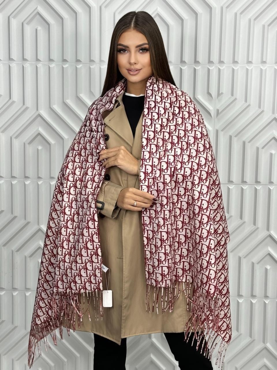 палантин шарф женский кашемировый тёплый,палантин теплый,палантин теплый двухсторонний,палантин женские,палантин диор