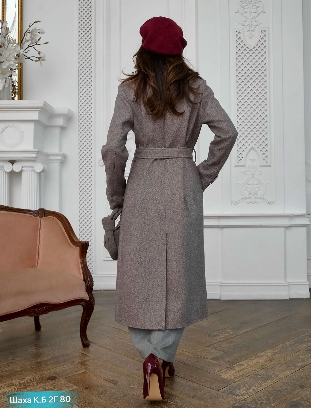 пальто beautiful & free арт. 7026 графитовый,пальто женское,демисезонное пальто,шерстяное пальто,пальто