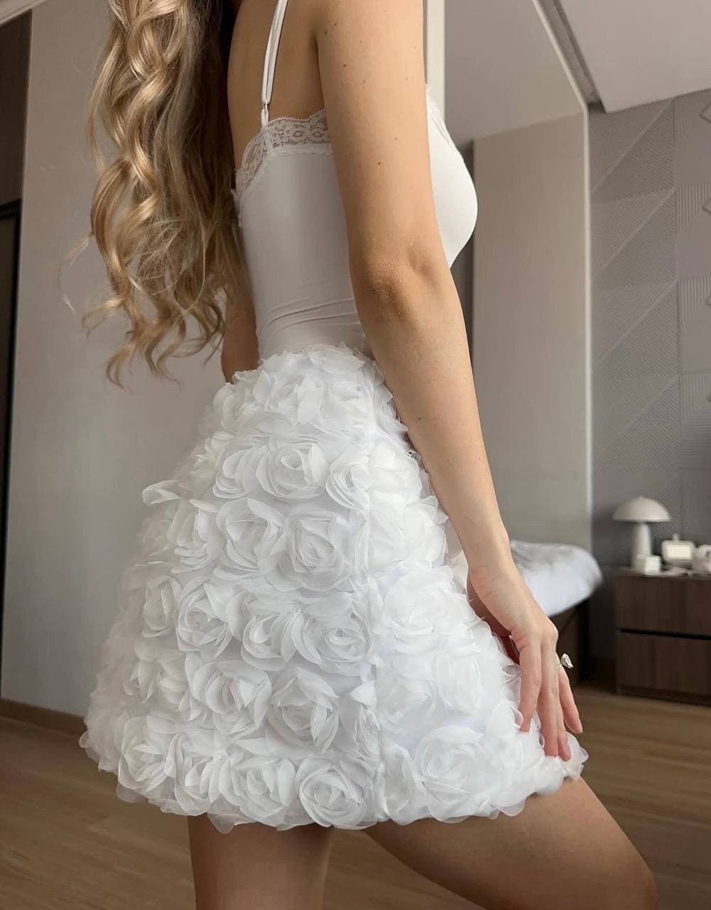 свадебная платье,короткие платье,платье на выпускной,платье с оборками,свадебное платье короткое