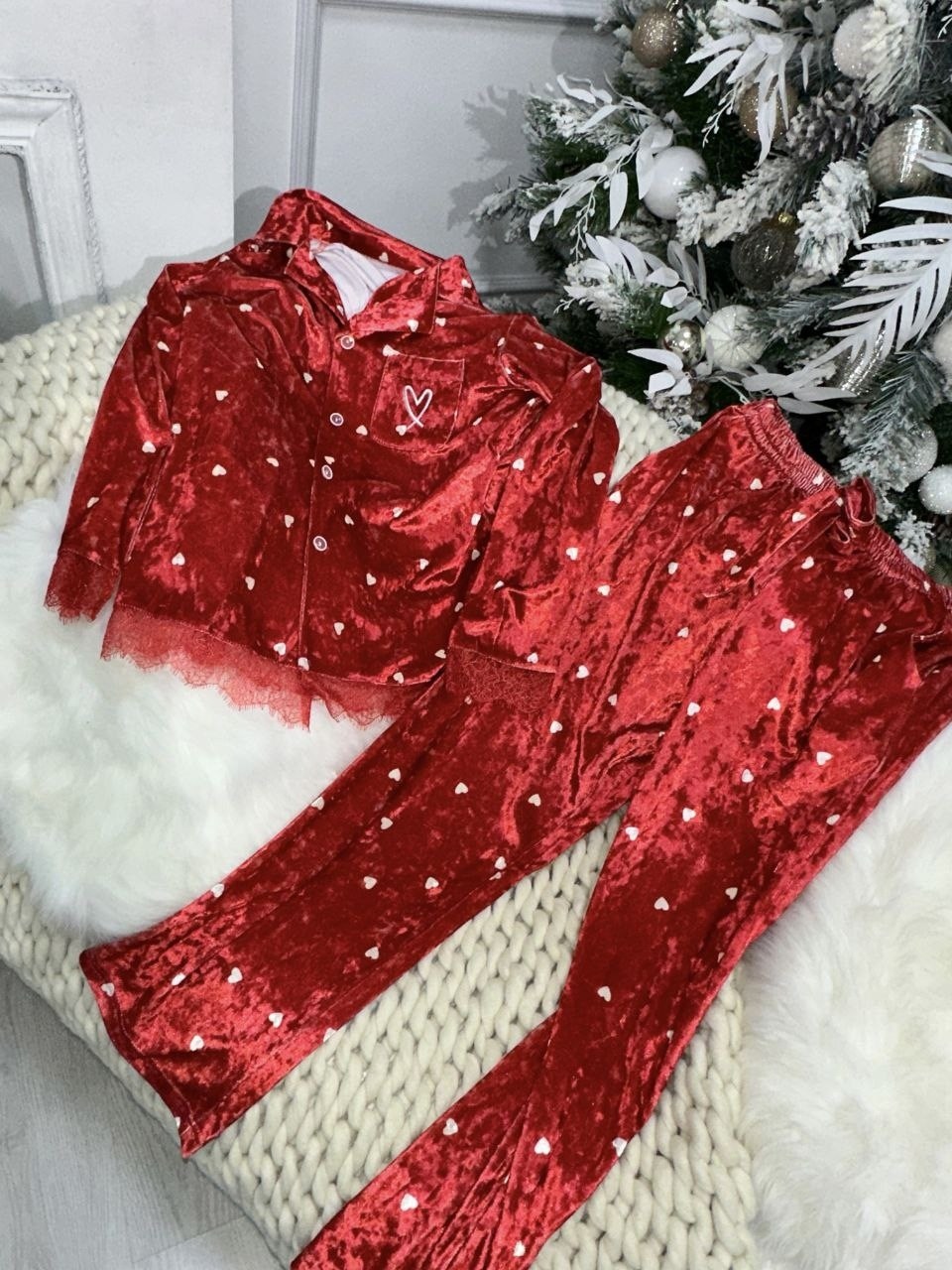 костюм для дома пижама,новогодняя пижама атласная со штанами пижамка,пижама новогодняя женская,новогодние пижамы,пижамные костюмы