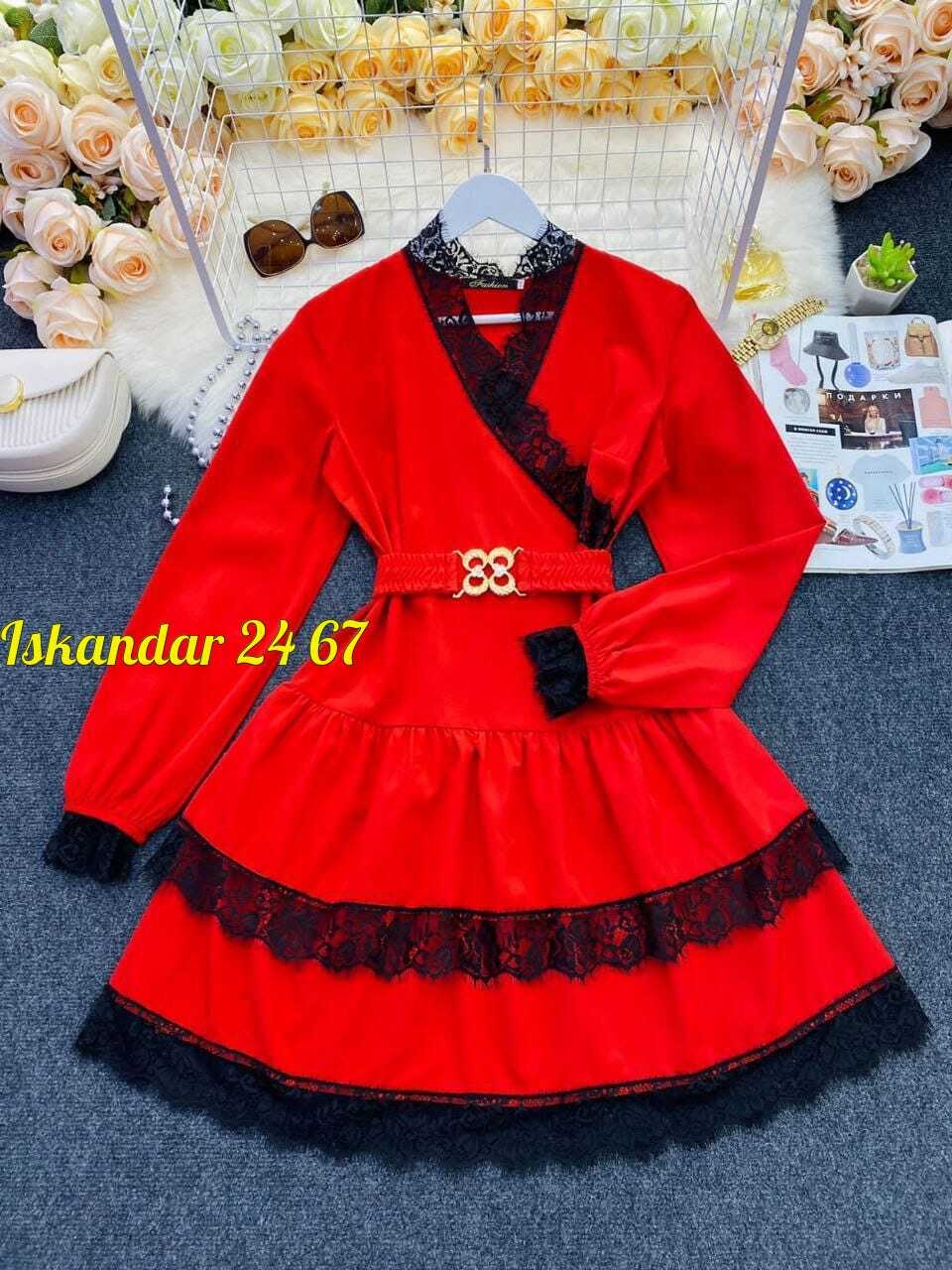 нарядное платье,платье красное,платье женское,повседневные платья,платье