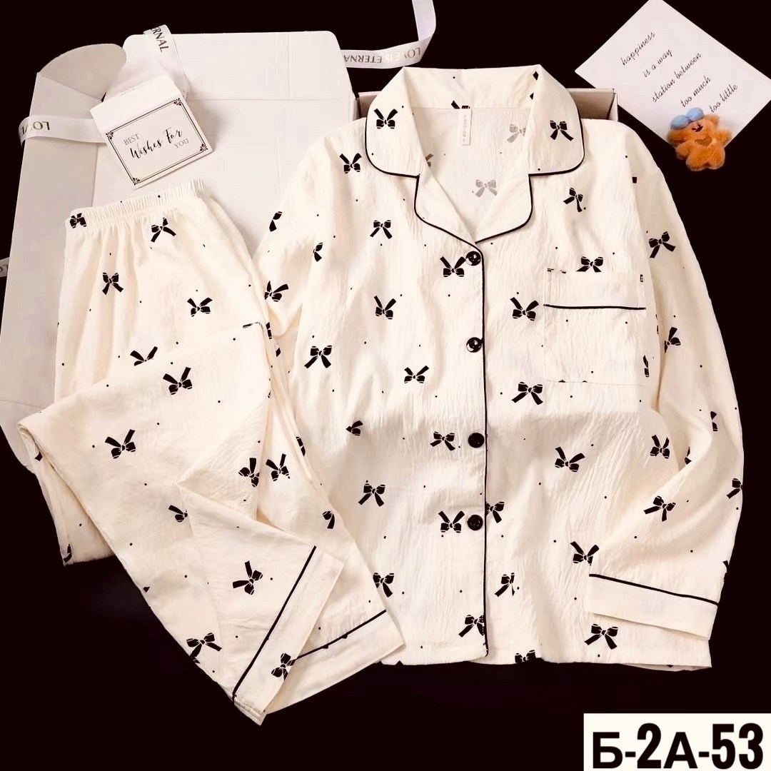 муслиновая пижама со штанами и рубашкой,женская пижама комплект,пижама муслиновая новая,пижама комплект,пижама женская