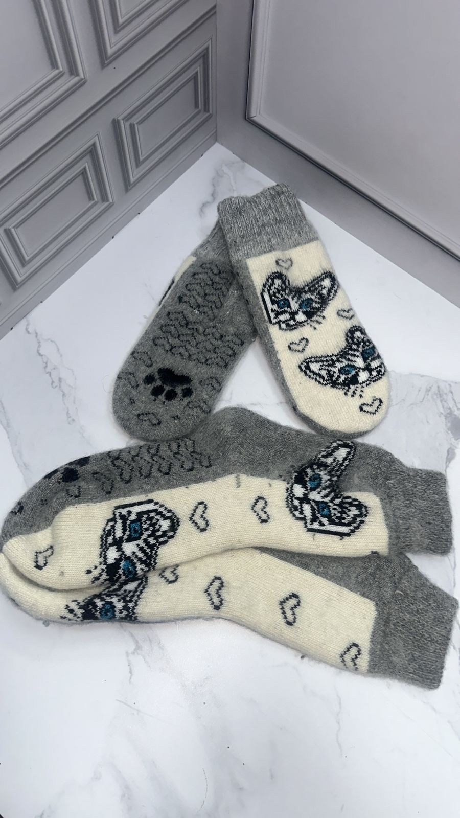 варежки со снежинкой,рассказовские варежки,женские варежки,пуховые варежки со снежинками,варежки женские "снежинка"