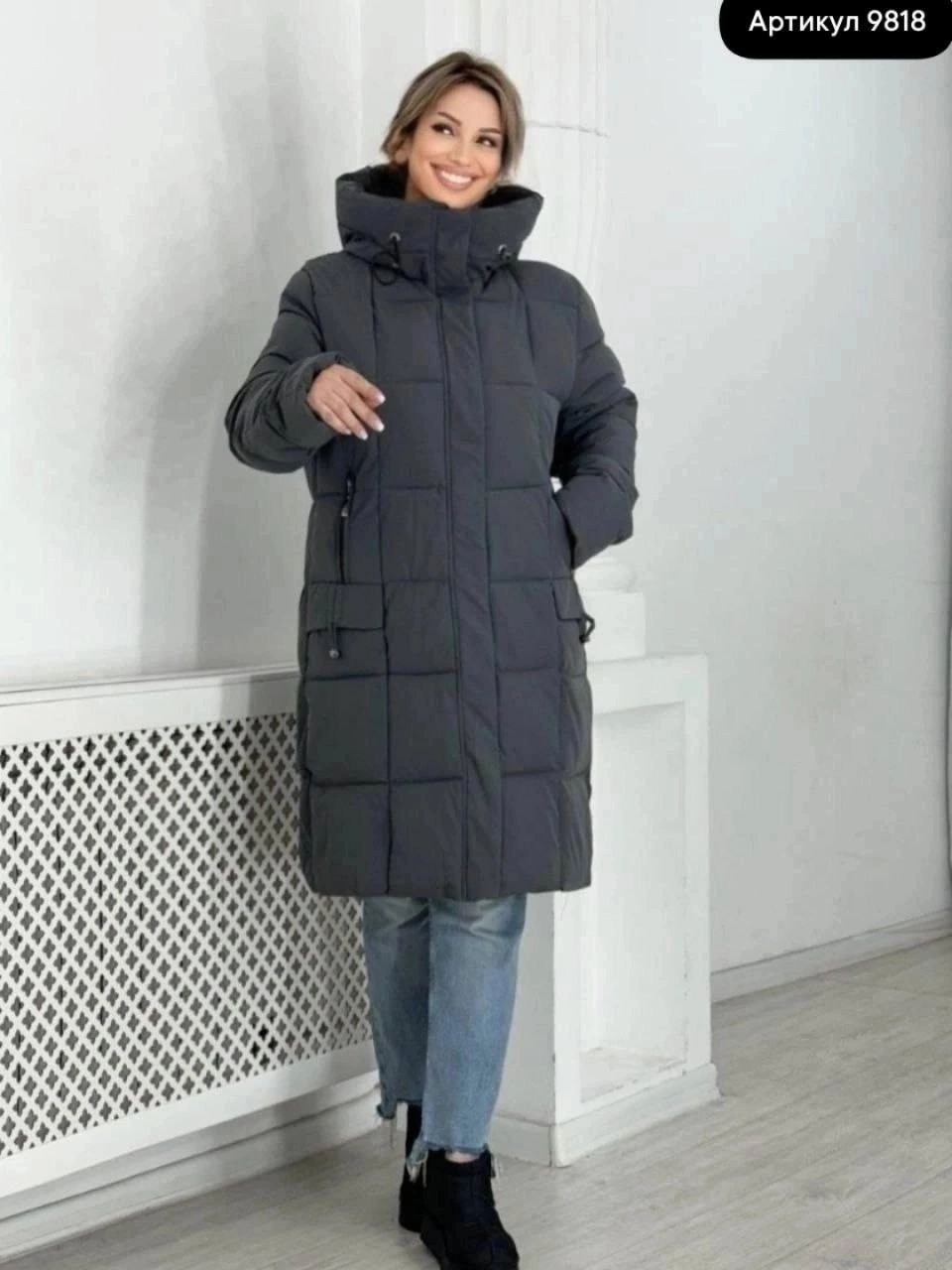 зимние куртки,женская куртка,стильная зимняя куртка,куртка зимняя женская 58 60 размер,удлиненная куртка
