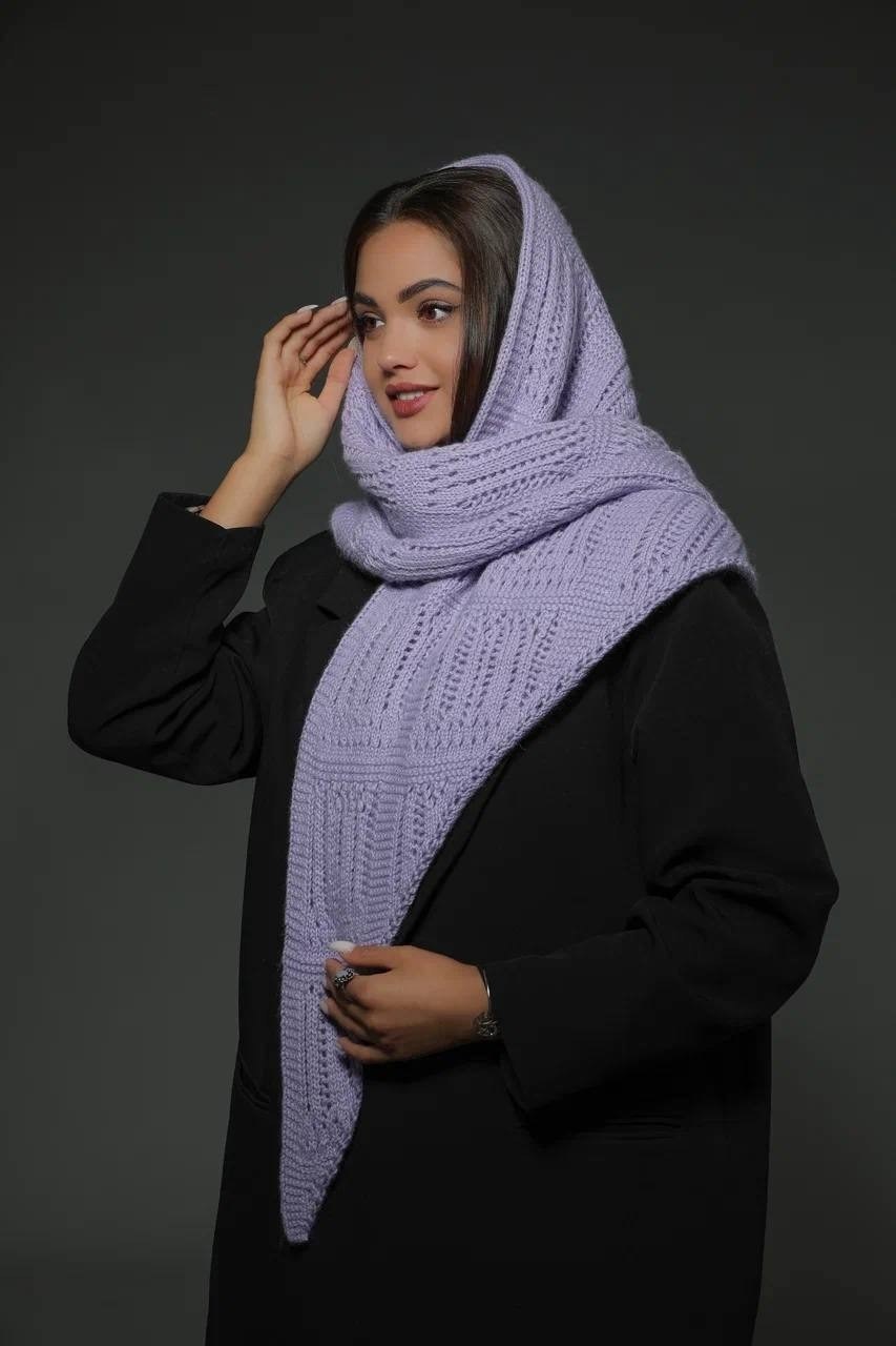 платки шарф,платки шарфы палантины,шапка платок,палантин,капор из премиальной ангоры