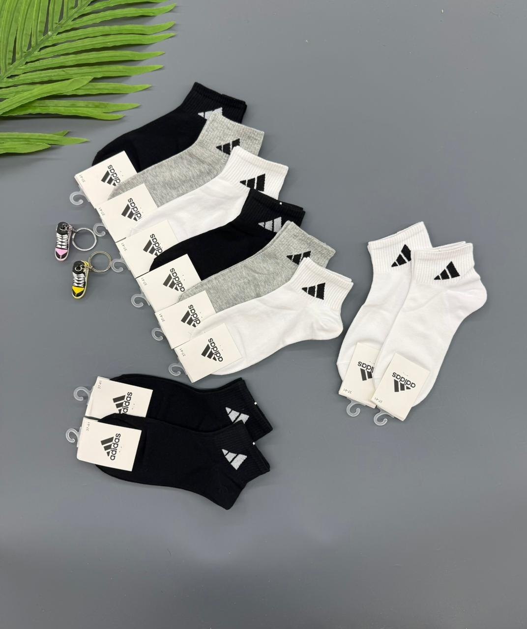 комплект носков adidas,носки мужские,носки мужские спортивные,носки мужские 10 пар,комплект носки мужские