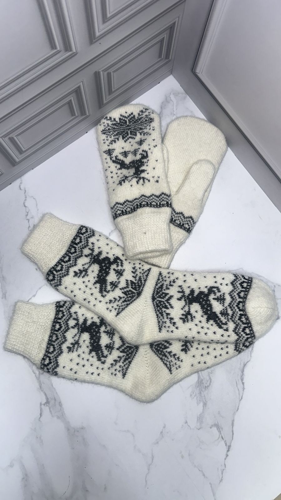 варежки со снежинкой,рассказовские варежки,женские варежки,пуховые варежки со снежинками,варежки женские "снежинка"