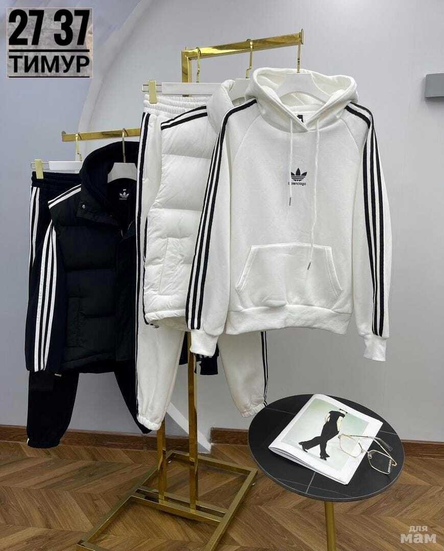 женские костюмы на флисе,спортивный женский костюм тройка,костюм тройка женская,костюм спортивный женский,спортивный костюм женский тройка balenciaga adidas