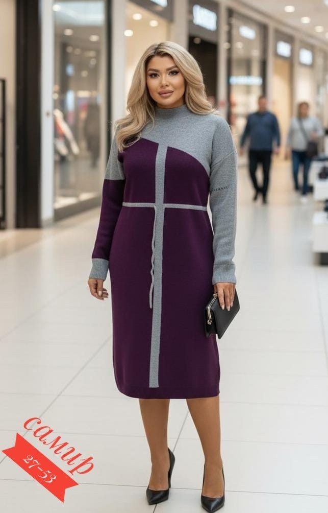 трикотажное платье,платье женская,платье,теплое платье,платье из трикотажа