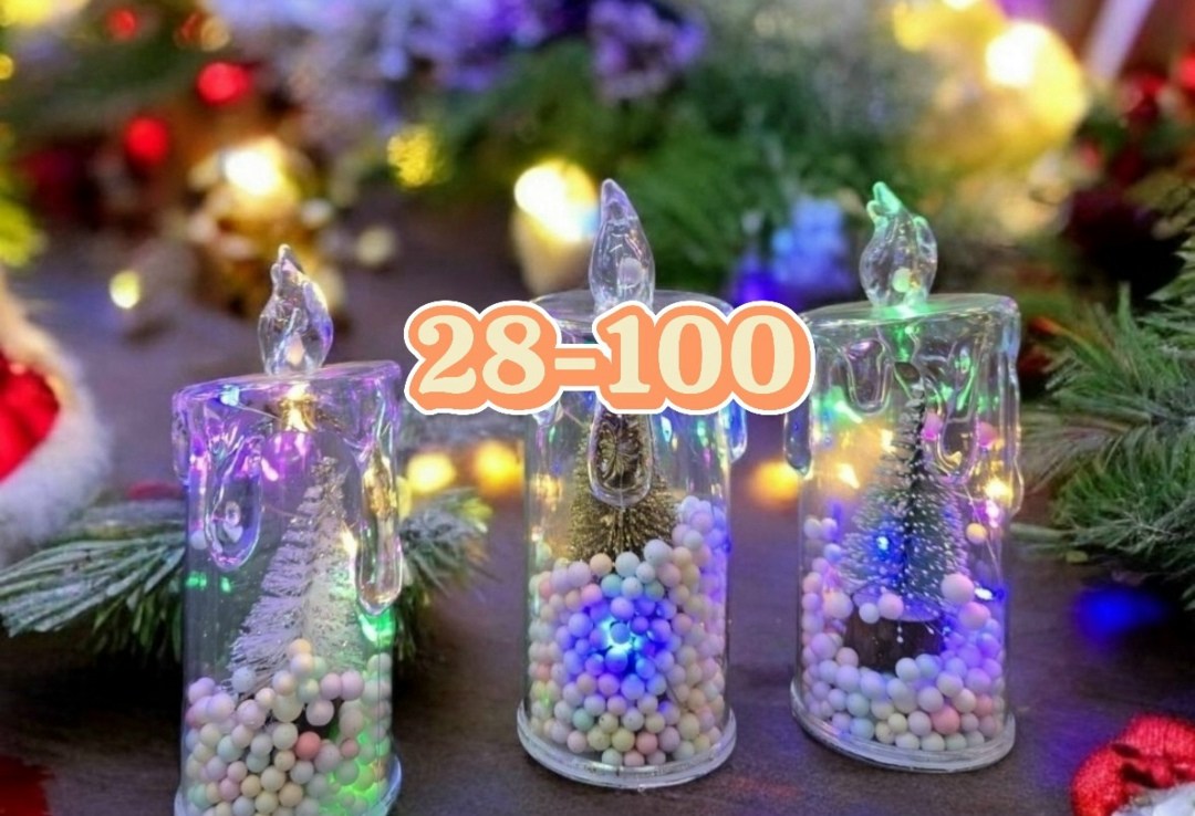 новогодние свечи светодиодные,свеча светодиодная,новогодние свечи,светильник новогодний,свечи на батарейках новогодние